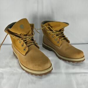 Timberland 6 Inch Premium Boots Mens 6.5 Wheat Workwear Rugged Classic Boot
